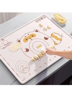 Silicone dough mat